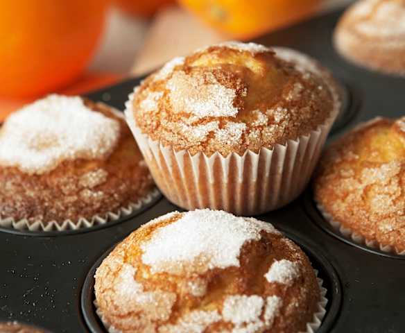Muffin all'arancia
