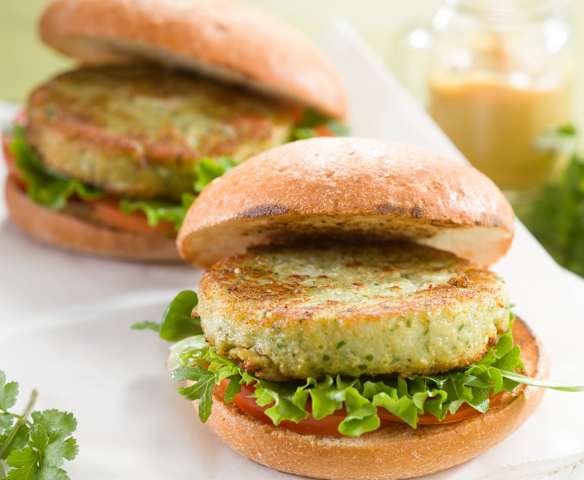 Hamburguesas de bacalao