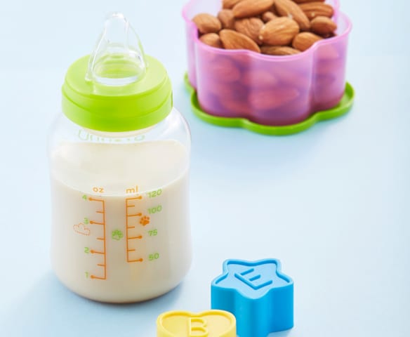 Leche de almendra para despechar