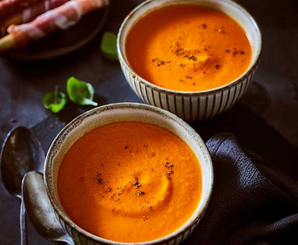 Frische Tomatensuppe