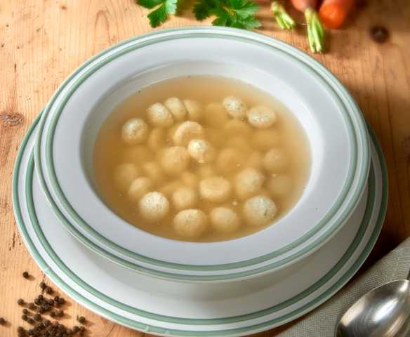 Palline di ricotta in brodo