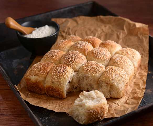 全麥方型晨烤小餐包