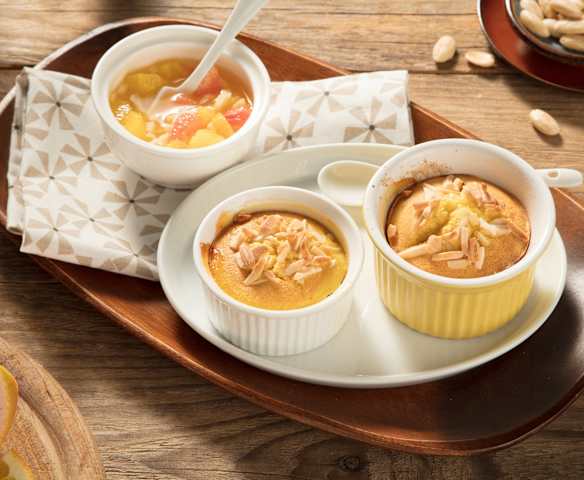 Citrusy s mandlovým sněhem