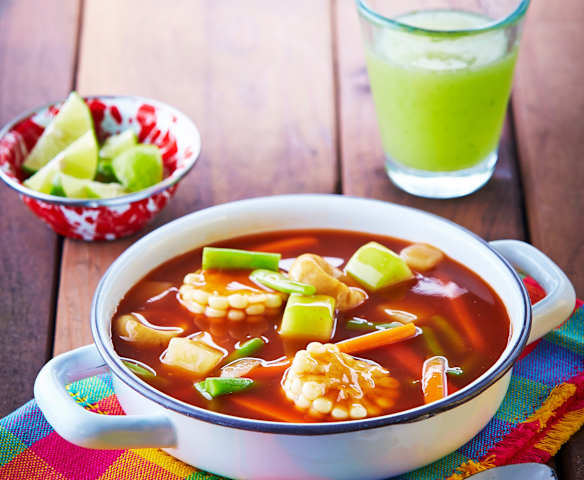 Mole de olla vegetariano