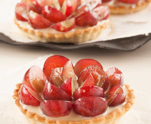 Tartaletas de uvas