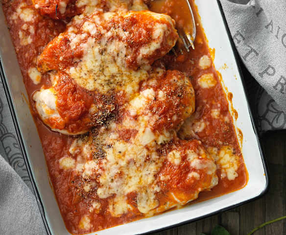 Στήθη κοτόπουλου pizzaiola