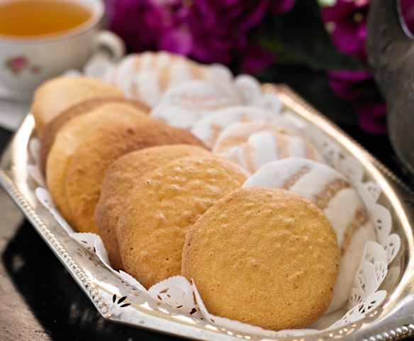 Doce branco e doce amarelo da romaria