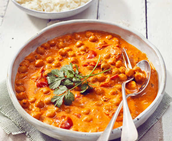 Kichererbsen-Kokos-Curry