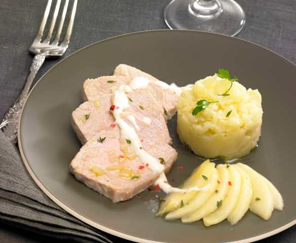 Epaule de veau à la normande