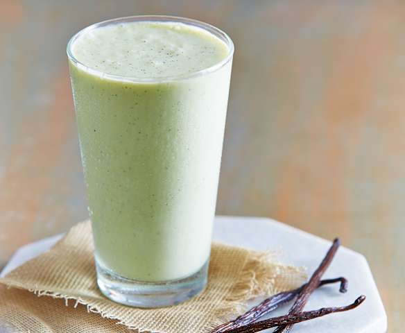 Licuado de aguacate y vainilla