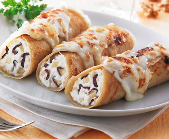 Crespelle al riso farcite