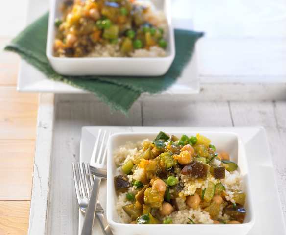 Mittelmeergemüse mit Couscous