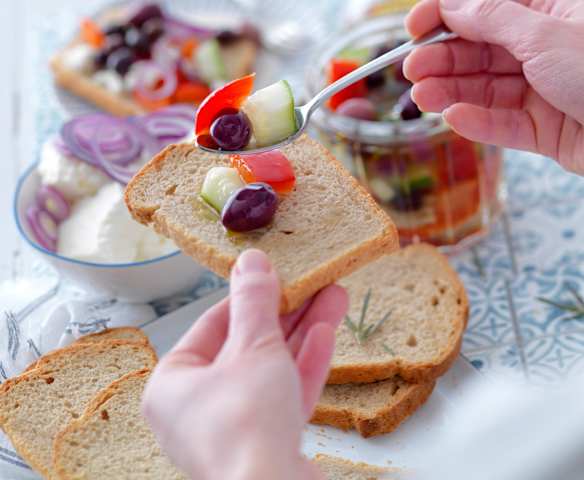 Paximadi (pain biscotte crétois)