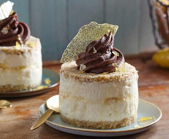 Mystère de poire, ganache chocolat-gingembre