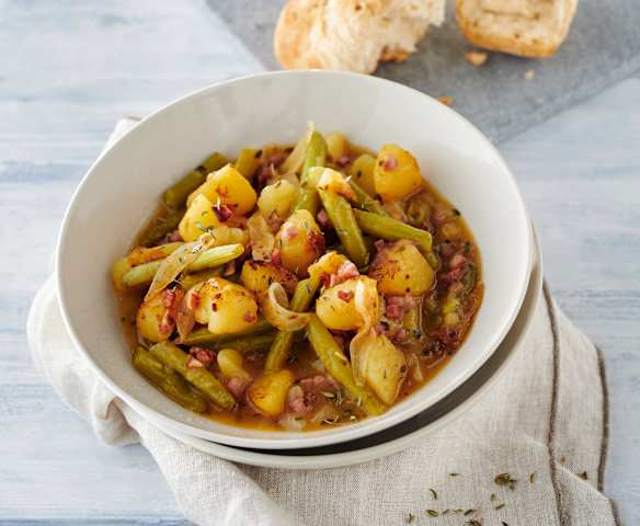 Grüne Bohnen-Kartoffel-Eintopf