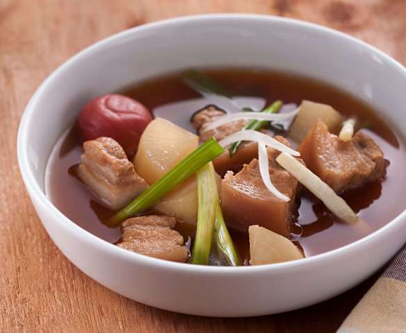 豬肉蘿蔔梅子煮