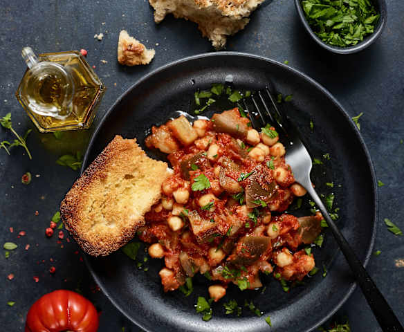 Lilkové ragú s cizrnou