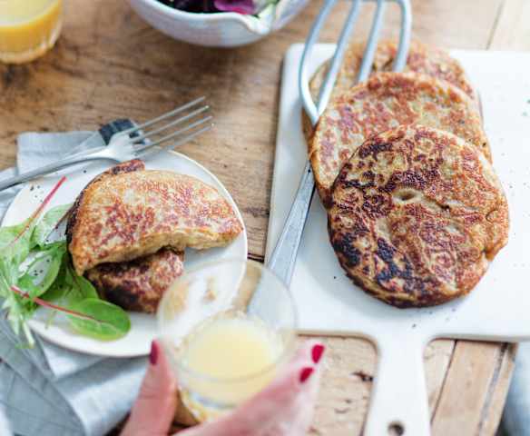 Galettes de pommes de terre au sarrasin