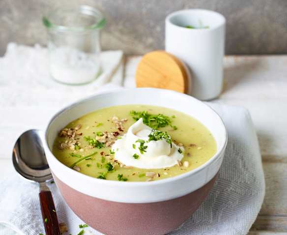 Kernige Kartoffelsuppe