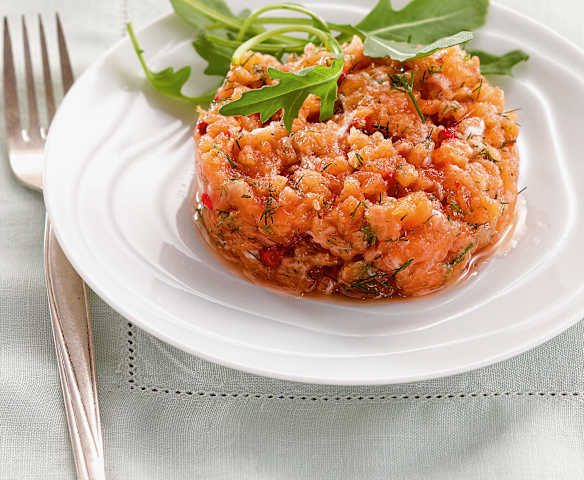 Salmon tartare Salmon tartare