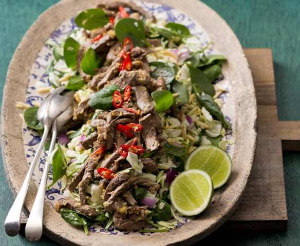 Thai beef salad