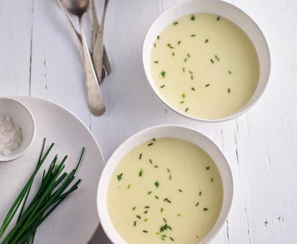 Crema de patata y puerro