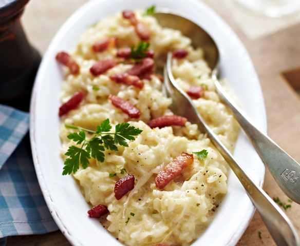 Sauerkraut-Risotto