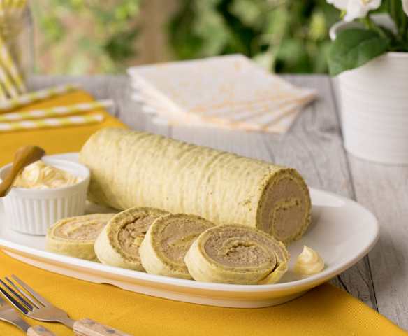 Girelle integrali al tonno e ceci