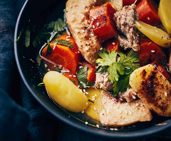 Tajine de veau aux coings