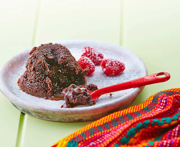 Fondant con chocolate Oaxaqueño