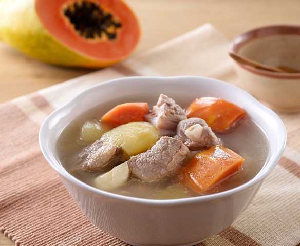 木瓜蘋果排骨湯