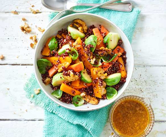 Winterlicher Quinoasalat