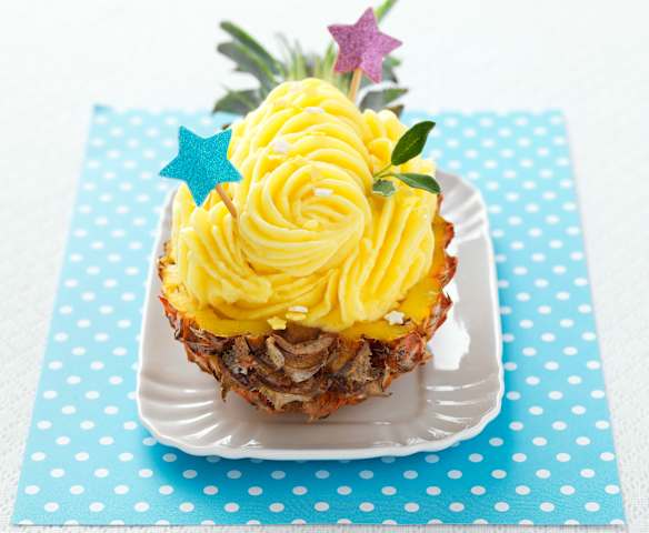 Ananas givré à la sauge Ananas givré à la sauge