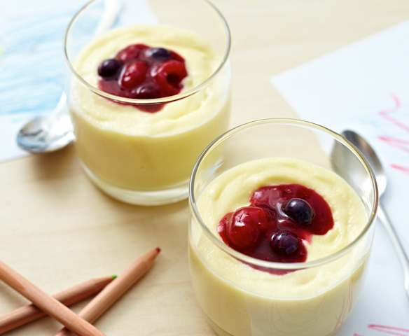 Sahne-Grießpudding Sahne-Grießpudding