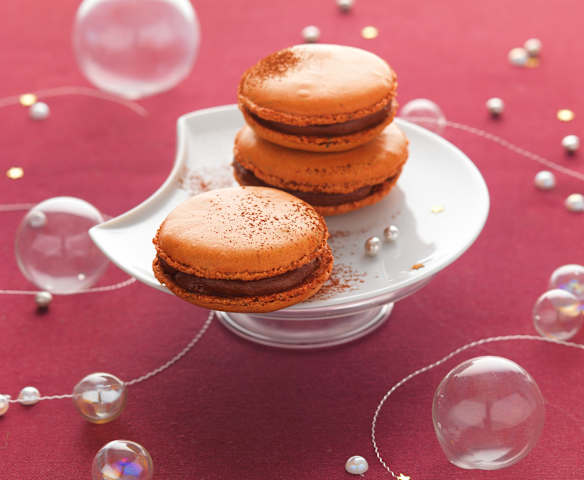 Caramel-Macarons
