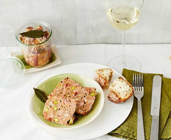 Kaninchen-Terrine