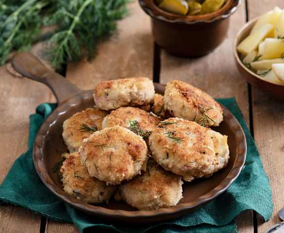 Kaszubskie kotlety rybne