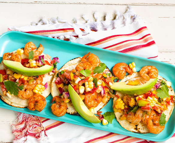 Tacos z krewetkami Tacos z krewetkami
