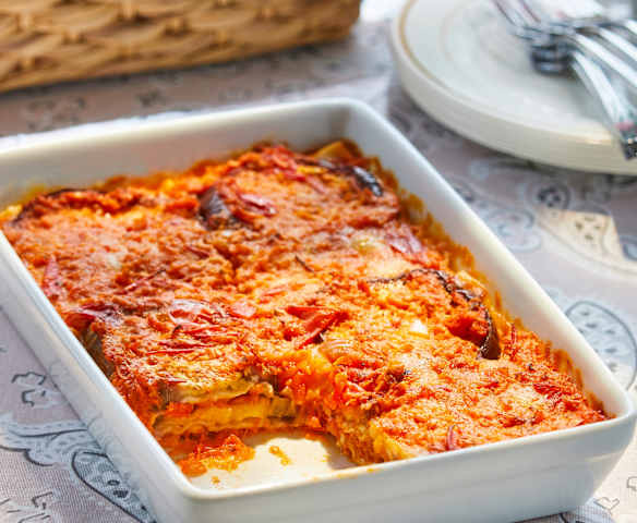 Lasaña de berenjena