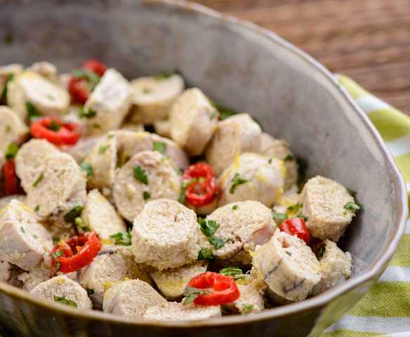 Ovas com alho e malagueta