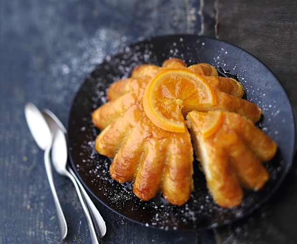 Gâteau de riz crémeux à l'orange