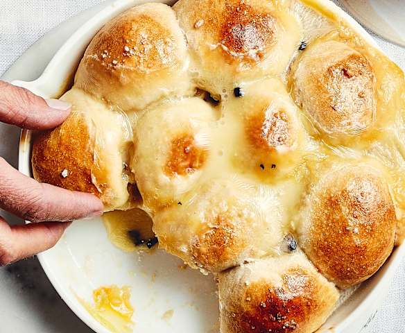 Buns au brie et à la truffe