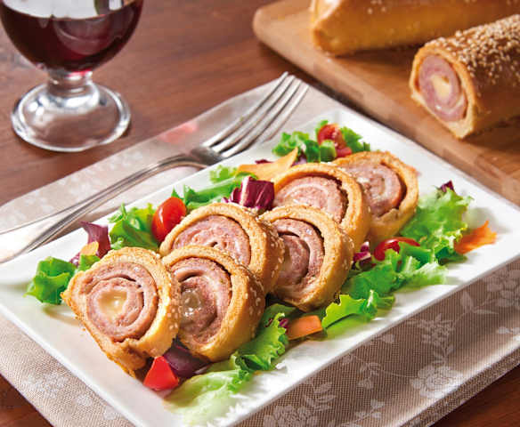 Piccoli polpettoni in crosta