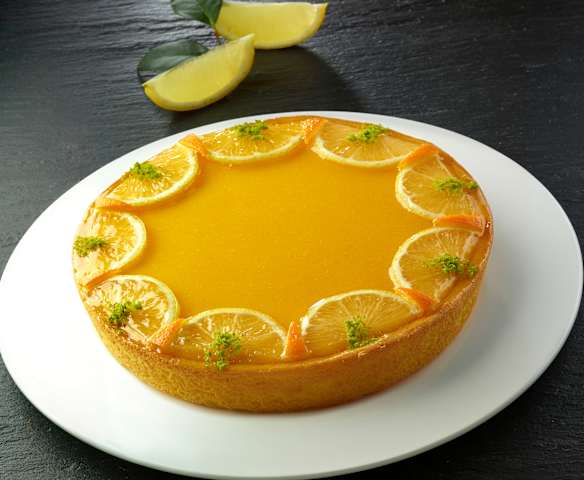 Crostata limone e arancio al cioccolato bianco di Luca Montersino
