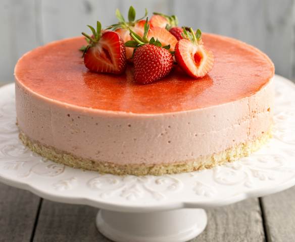 Strawberry Bavarois