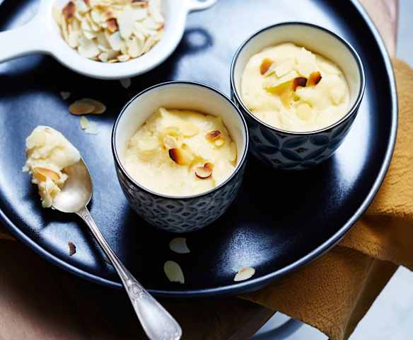 Semoule au lait d'amande