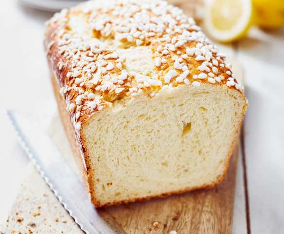 Zitronenbrioche