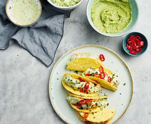 Tacos de camarão