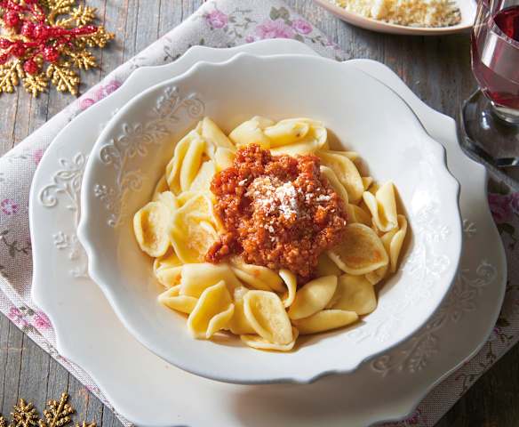 Strascinati al ragù di carne