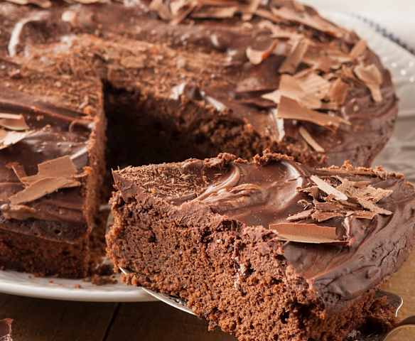 Tarta de chocolate con dos texturas Tarta de chocolate con dos texturas